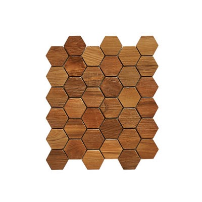 Hexagon Mosaic Natural