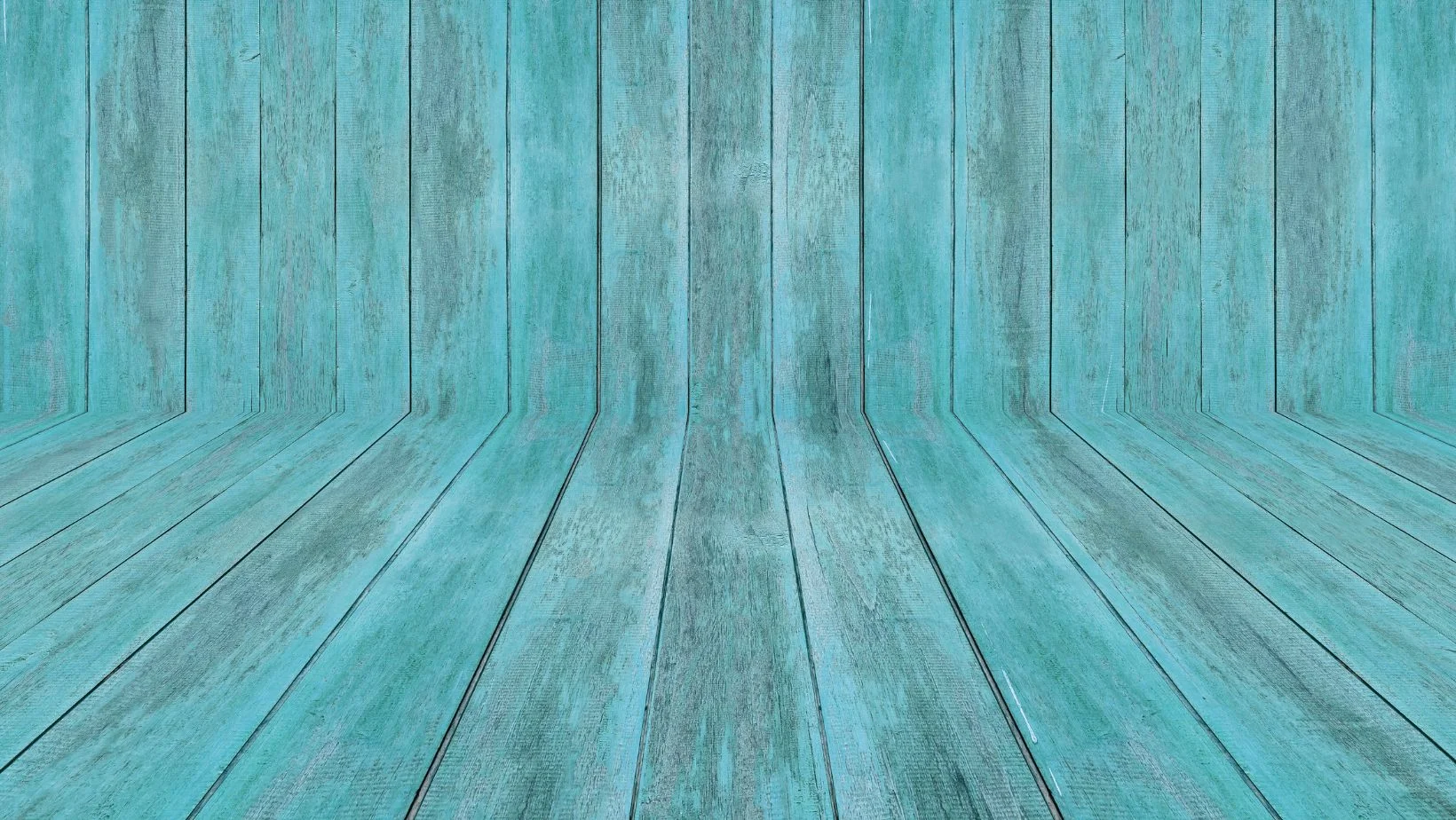 Blue-colored wood flooring